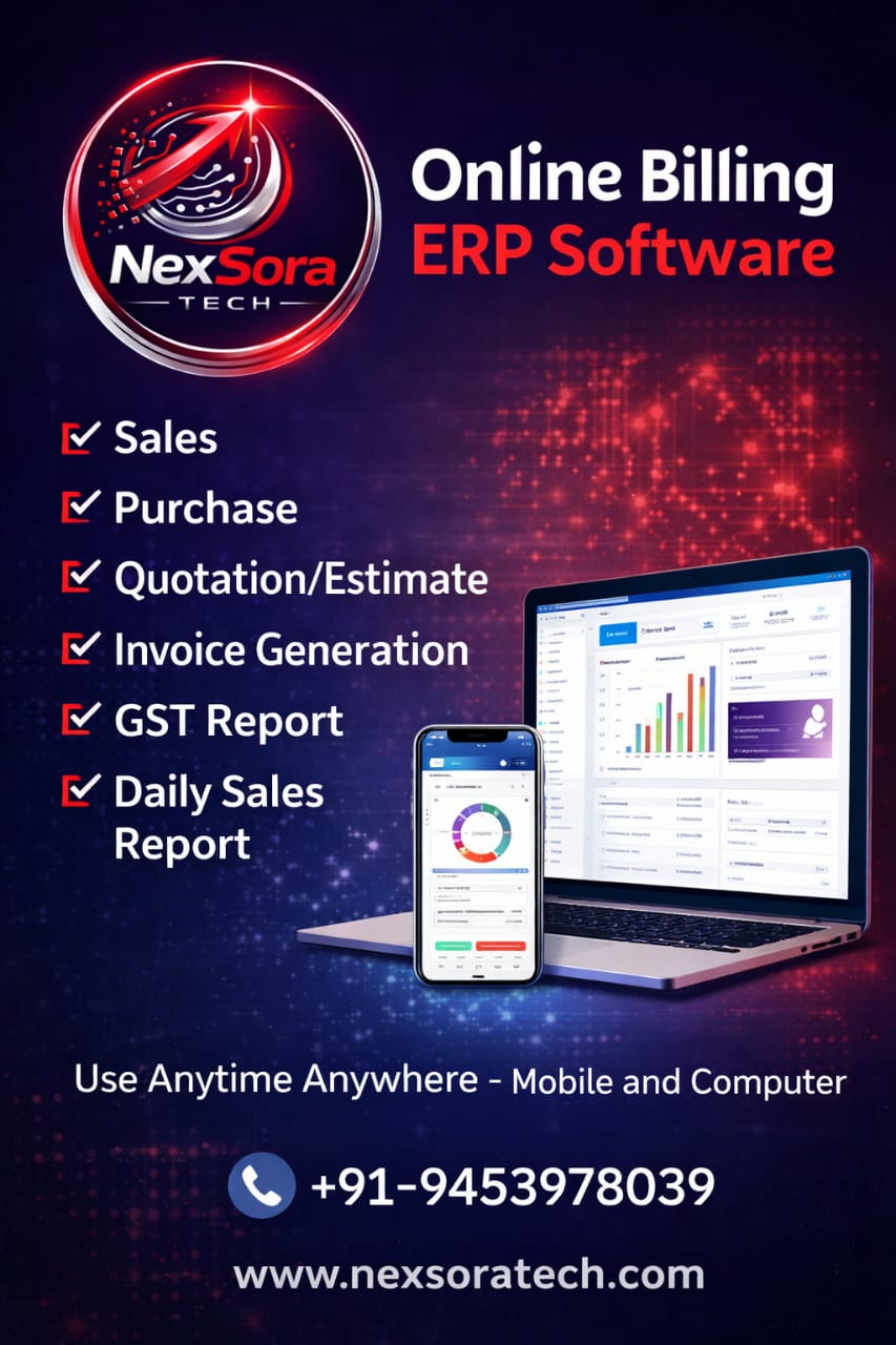 Online ERP Billing Software