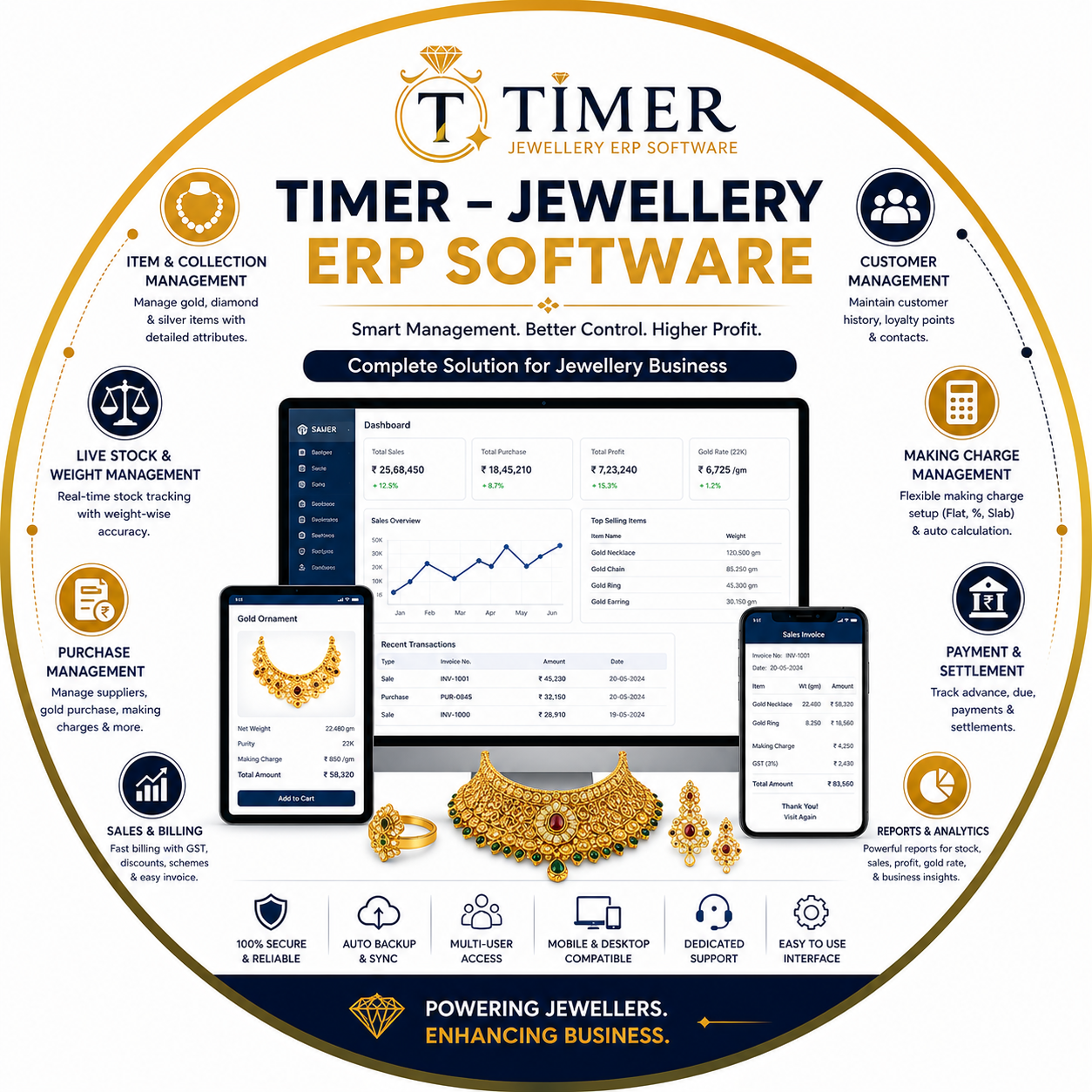Timer- Jewllery Software