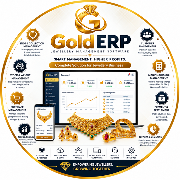 Gold ERP- Jewllery Billing Software